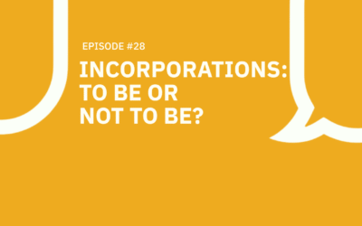28. Incorporations: To Be or Not To Be?